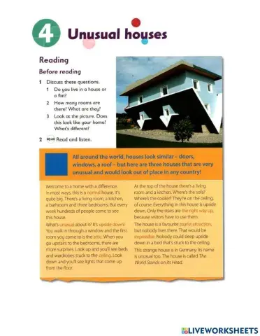 Reading - Unusual Houses