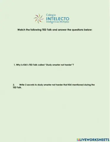 Study smarter not harder