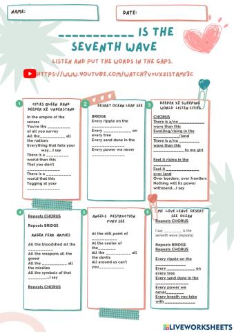 Listening comprehension