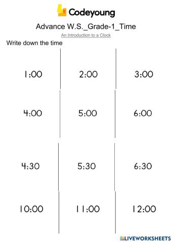 An Introduction to a Clock-Advance WS