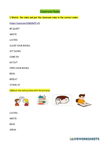 Classroom Rules