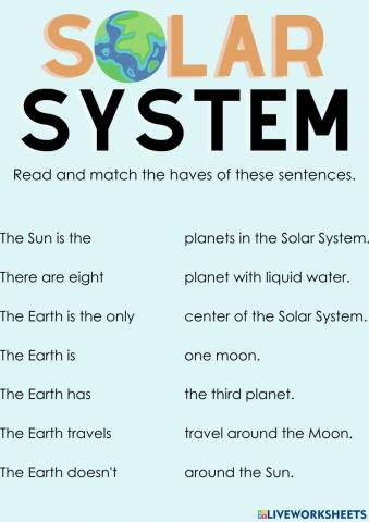 Solar System - Earth