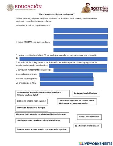 Hacia una práctica docente colaborativa”