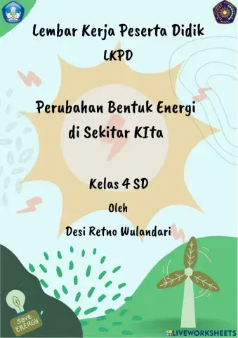LKPD Perubahan Bentuk Energi
