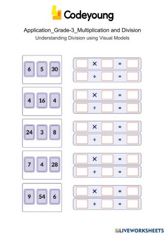 Multiplication and division