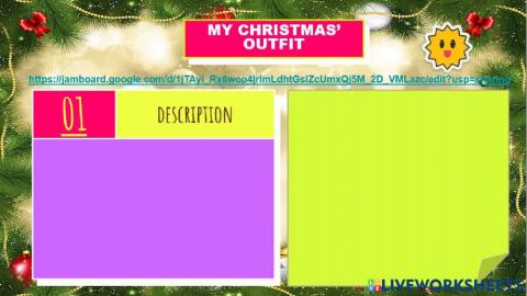 Jamboard, Christmas Outfit