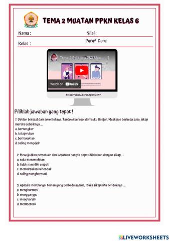 Persatuan dalam Perbedaan