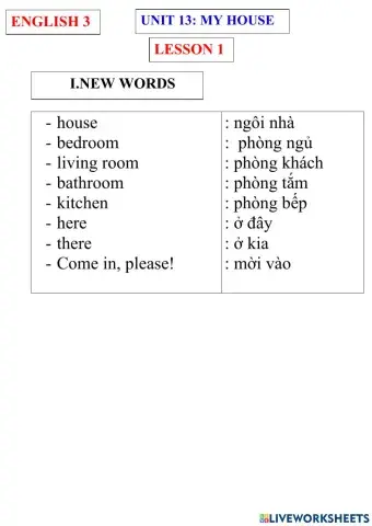 English 3- unit 13- lesson 1