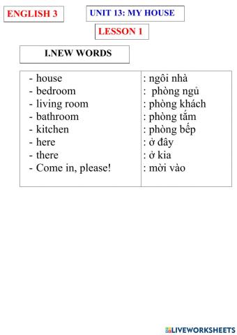 English 3- unit 13- lesson 1