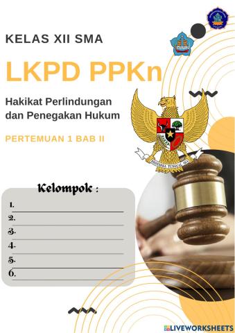 LKPD 1 BAB II Kls XII PPkn