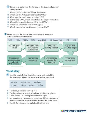 Lesson 1: Days Gone By