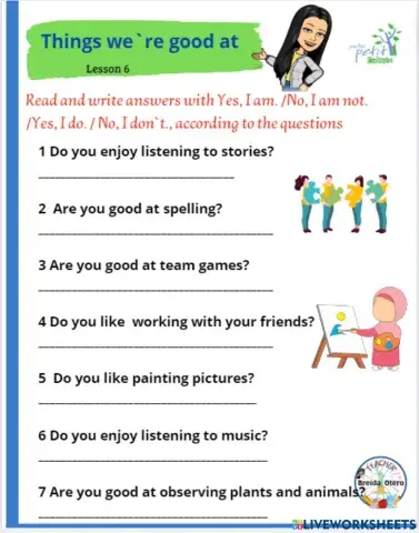 Things we-re good at