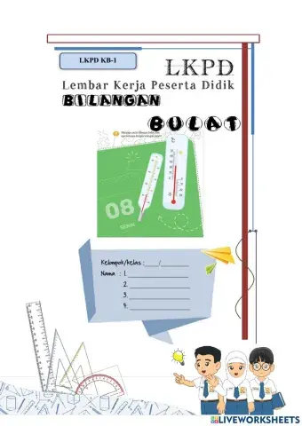 LKPD Bilangan  BBulat