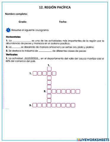 12. región pacífica