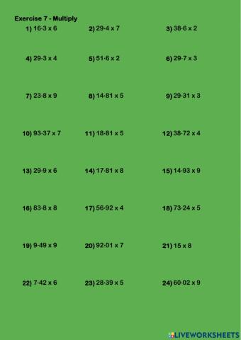 L3 Multiply Decimals