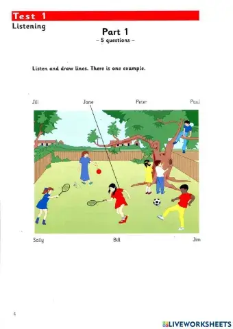 Listening test