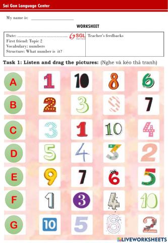 First friend - Topic 2