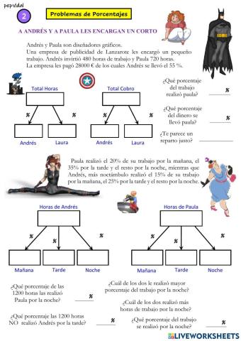 Porcentajes Problemas (2)