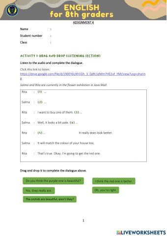 Asking for and Giving Opinion