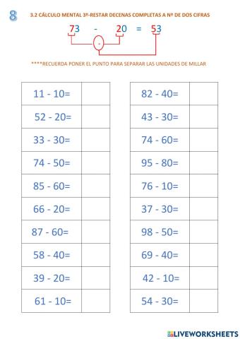 3ºCalculo 3.2    45 - 30