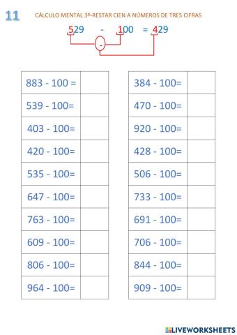 3ºCálculo 4.2 342 - 100