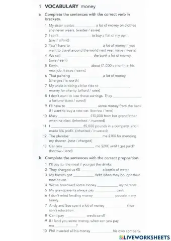 English File - money & family