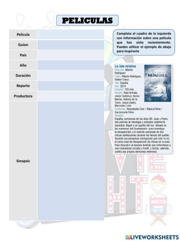 Descripción de una Película