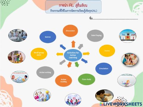 กิจกรรม Active learning