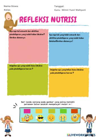 Refleksi pembelajaran