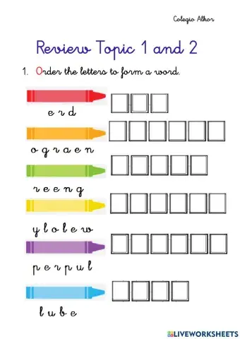 Review Topic 1 and 2