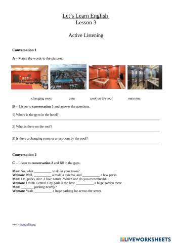 There is and there are