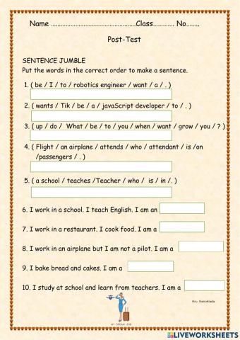 Jobs and occupations