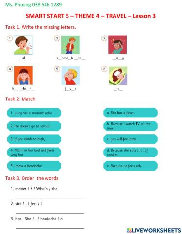Smart start 5 - theme 4 - lesson 3