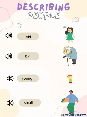 Describing people 2