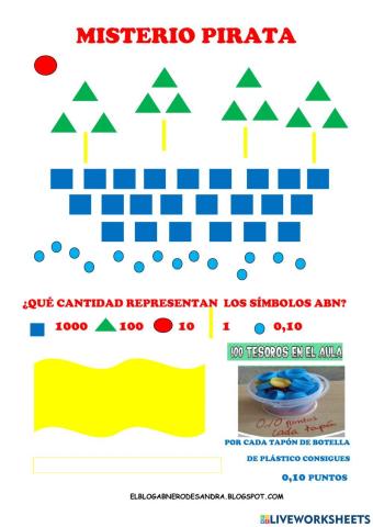 Símbolos con decimales