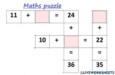 Maths puzzle
