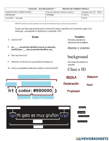 Examen css 3u