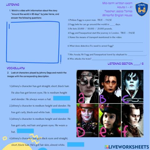 ADULTS II- written exam