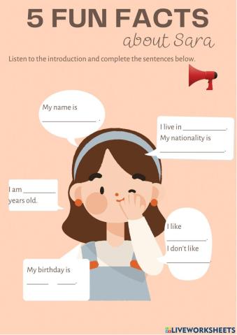 Self-introduction Simple version 2