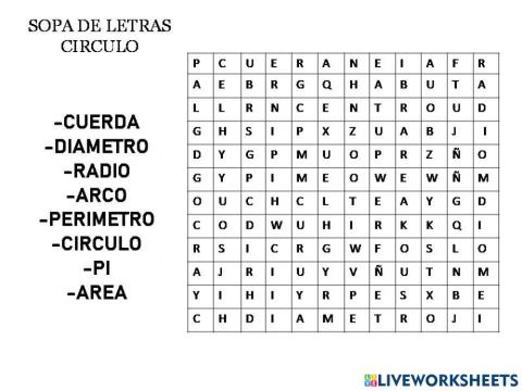 Sopa de letras