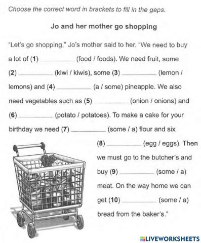 Count and Uncount Nouns