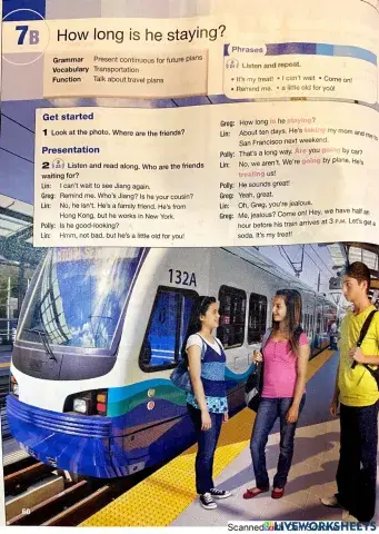 How long is he staying?