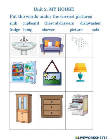 Vocabulary Unit 2 English 6 Global Success