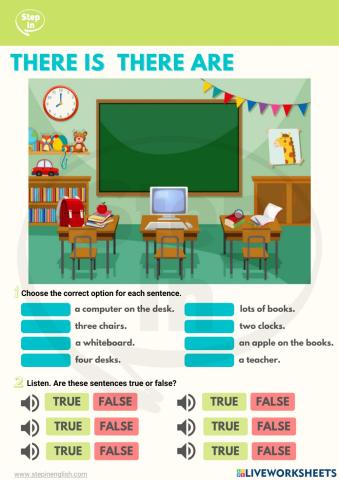 There is - There are