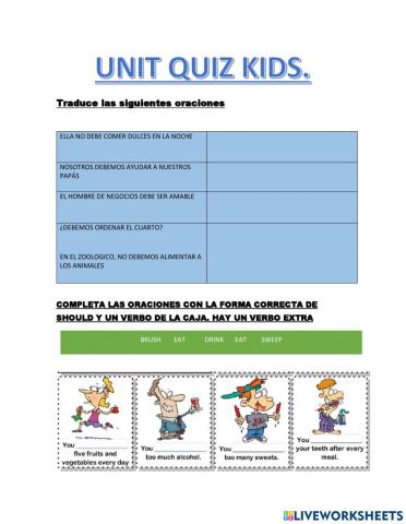 Unit quiz