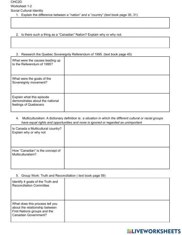 Social Cultural Identity - Alex Noudelman