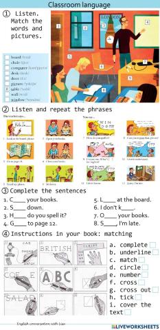 Classroom language