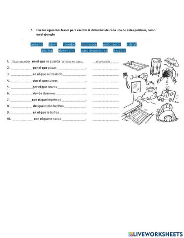 Frases Relativas con Preposición