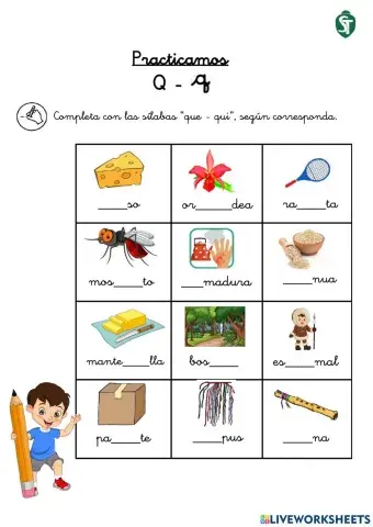Sílabas que -qui