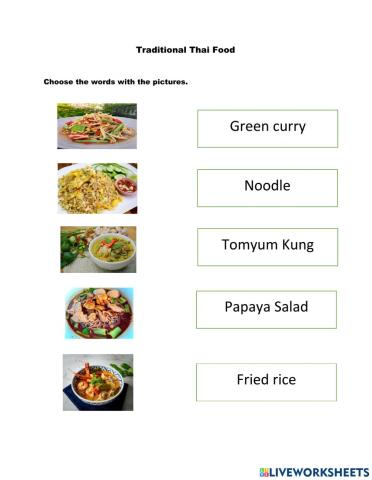 Thai food